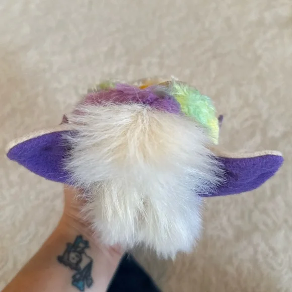 Vintage 1999 Furby tie dye pastel original tags on working furby! - Picture 7 of 8